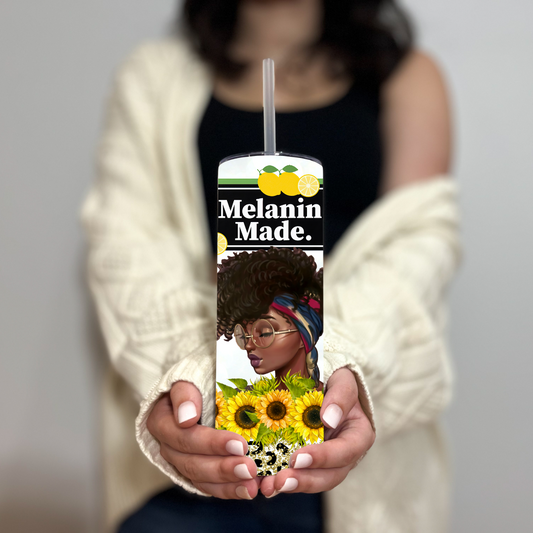 Melanin Lemonade Tumbler